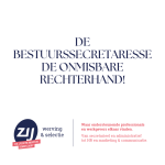 De bestuurssecretaresse de onmisbare rechterhand. ZIJ werving en selectie.